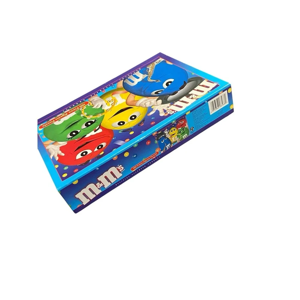 RoseArt M&M's 100 Piece Jigsaw Puzzle Sealed New Official Licensed 2001